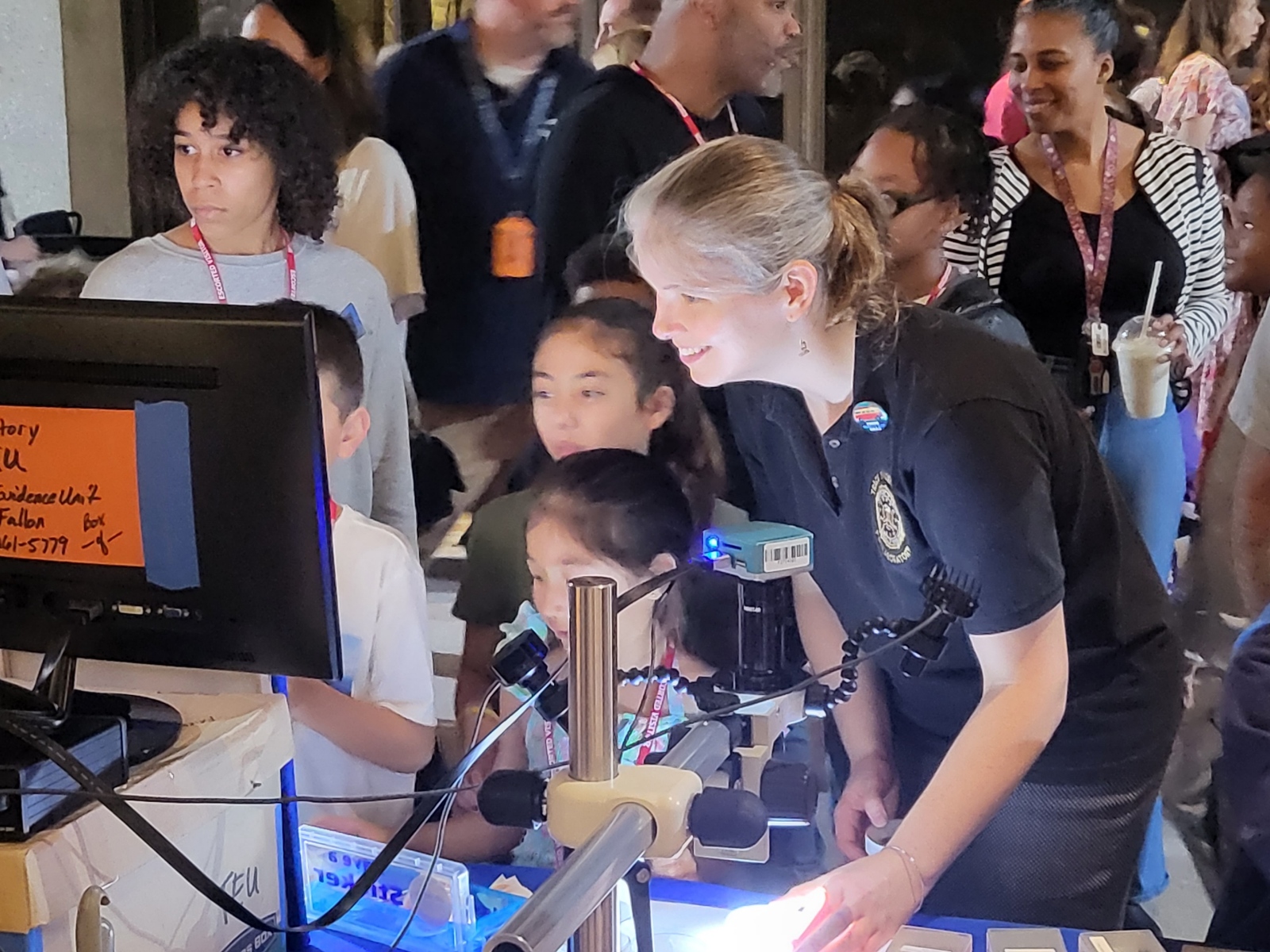 Barb at FBI Family Day